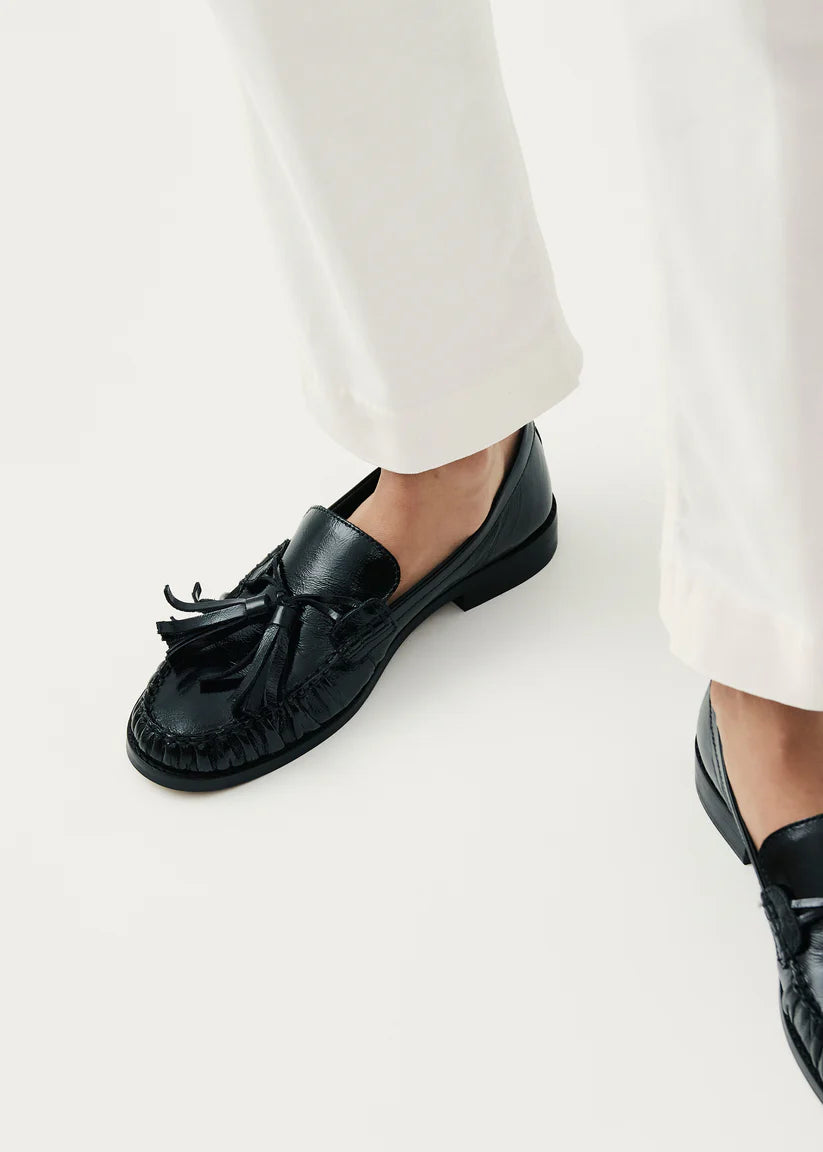 Alohas - Loafers Marietta in Black Leather