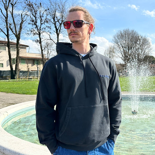Palmes - Sweatshirt Tower Hooded Black