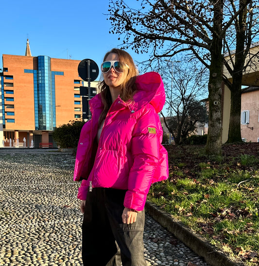 Anitroc - Short Puffer Giorgia Fucsia