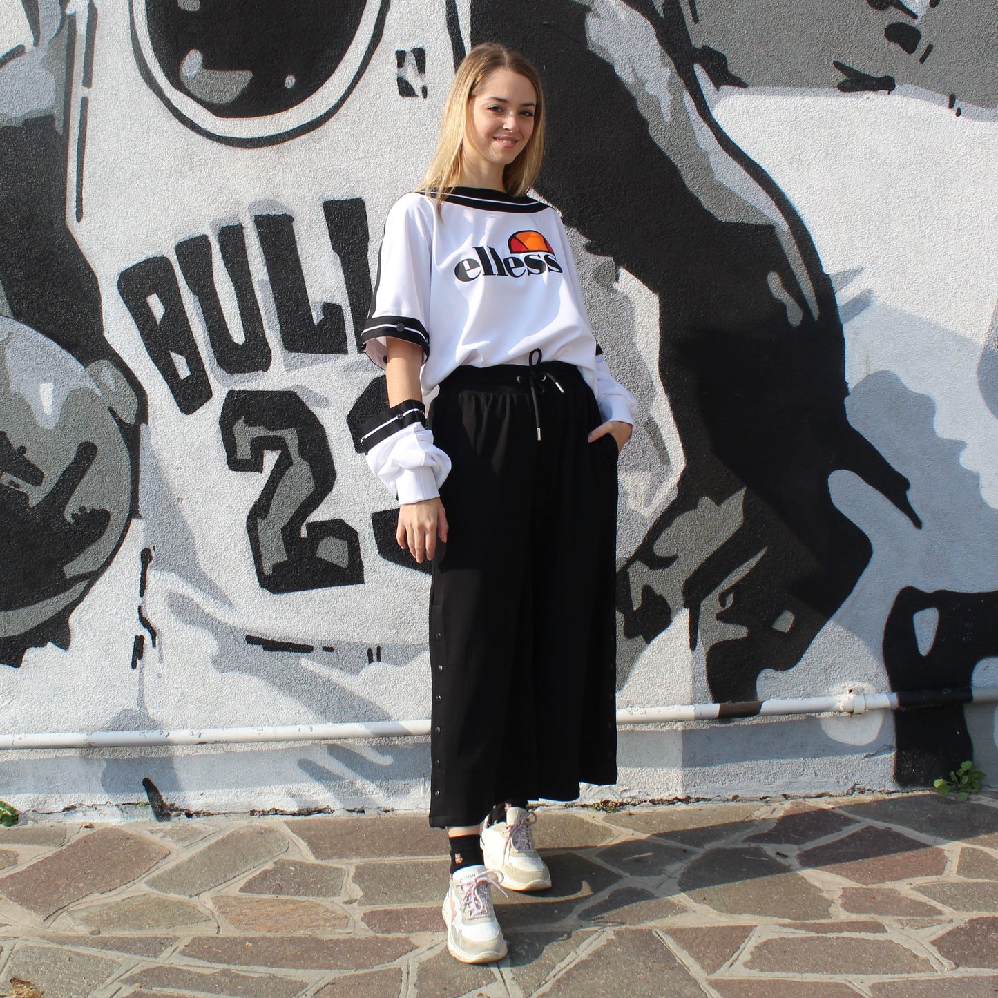 Ellesse - Crewneck Over Optical White