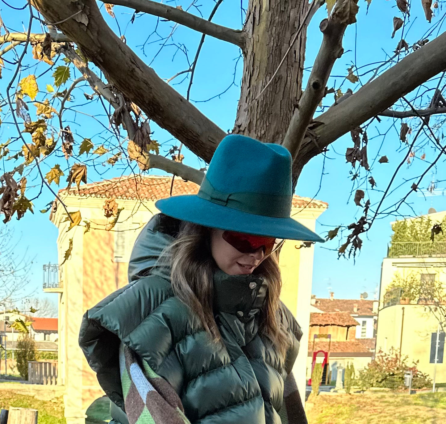Eticlò - Hat Fedora Wool Emerald