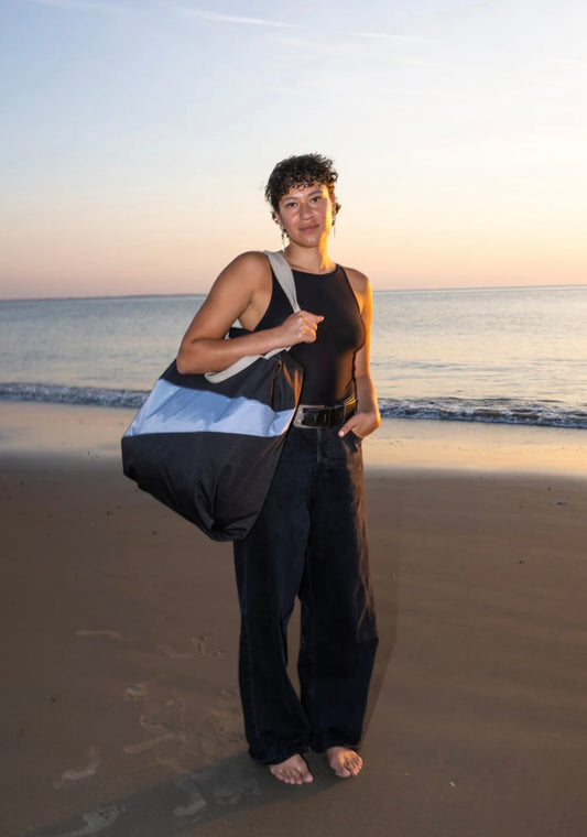 Susan Bijl - The New Tote Bag Black & Wall Large