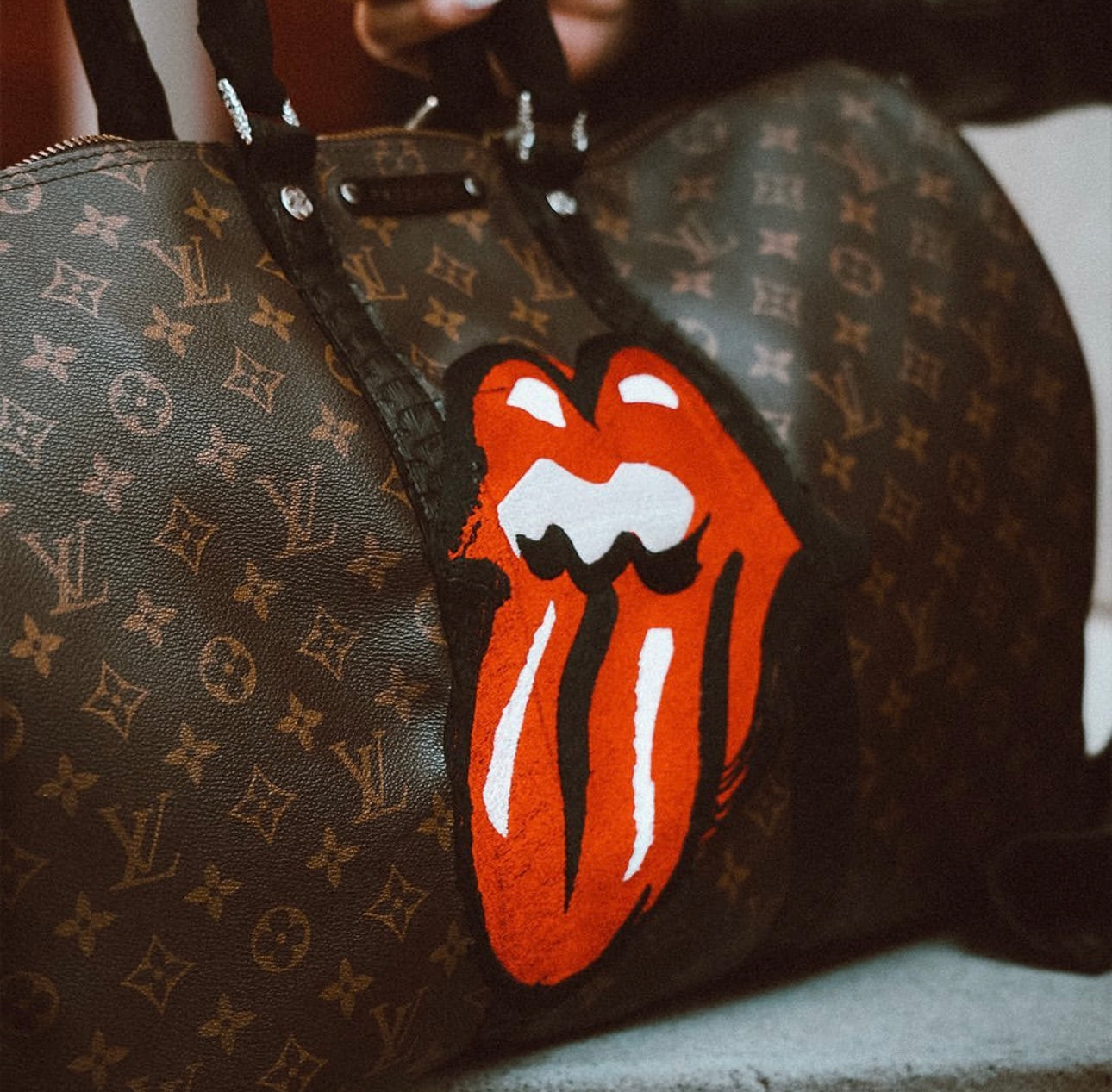 Philip Karto - Bag Stones Tongue Louis Vuitton Speedy 35