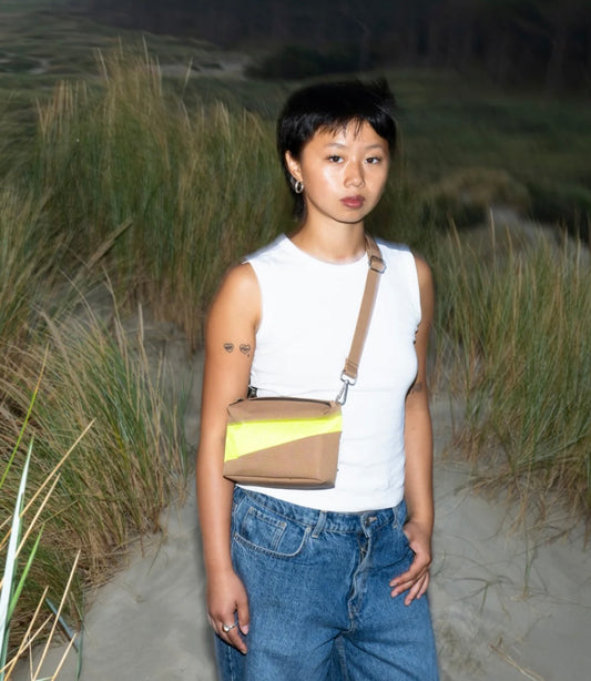Susan Bijl - The New Bum Bag Came & Fluo Yellow Small