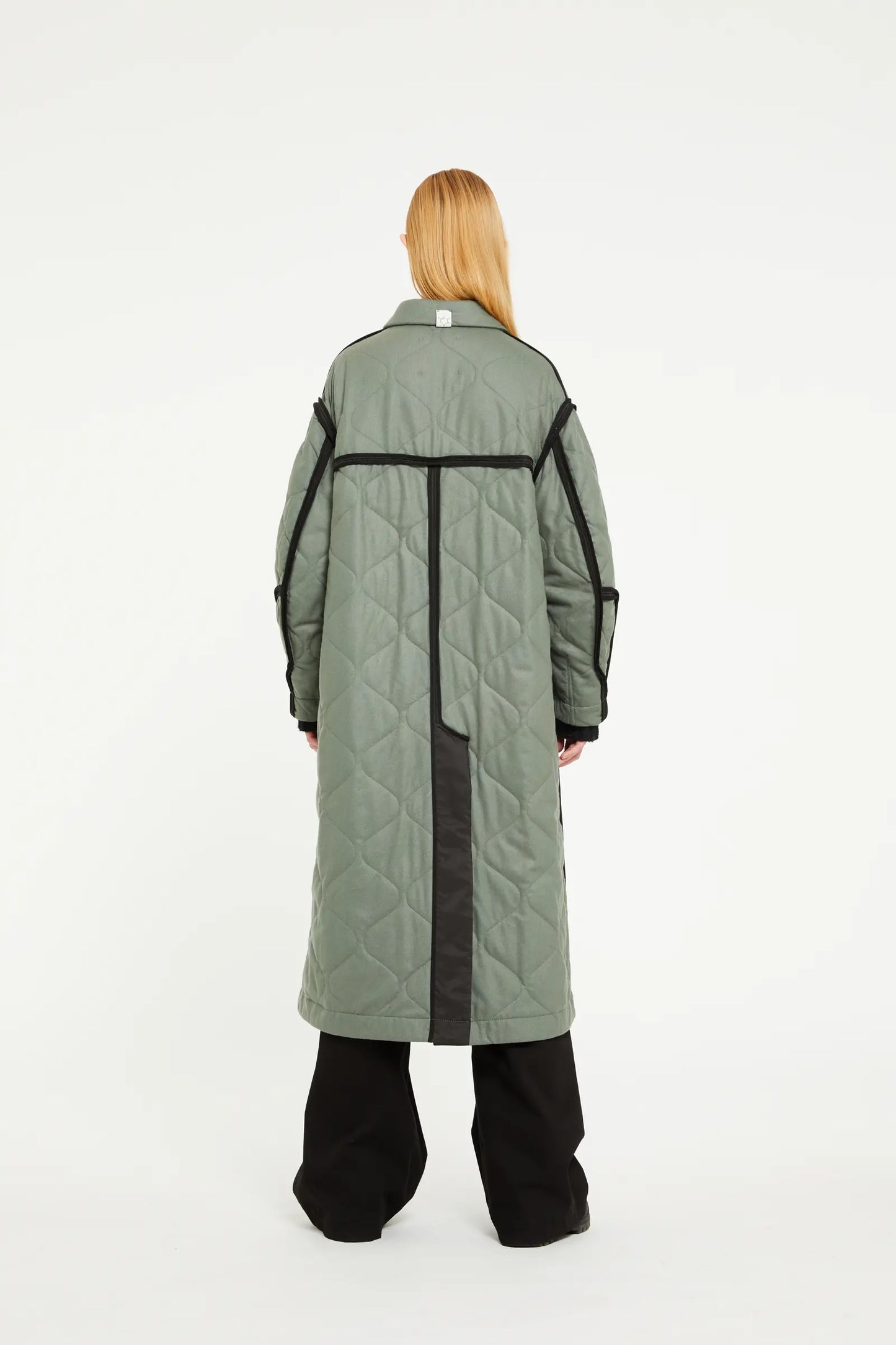 T-Coat - Trench T38  Flanel Military Green