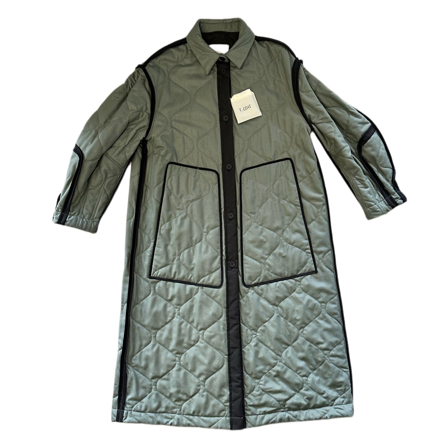 T-Coat - Trench T38  Flanel Military Green