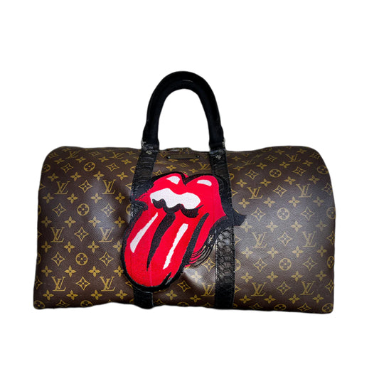 Philip Karto - Bag Stones Tongue Louis Vuitton Keepall 55