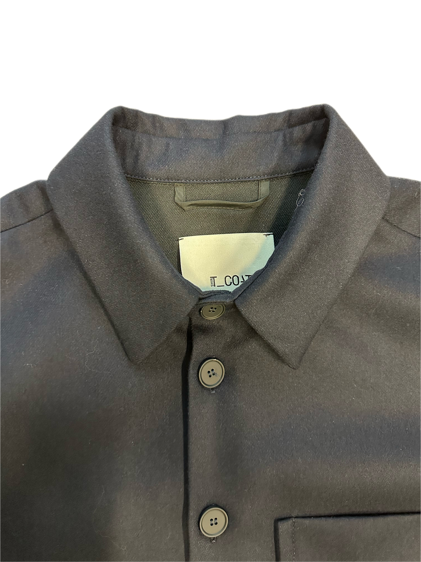 T-Coat - Shirt Jacket T11 Flanel Blu