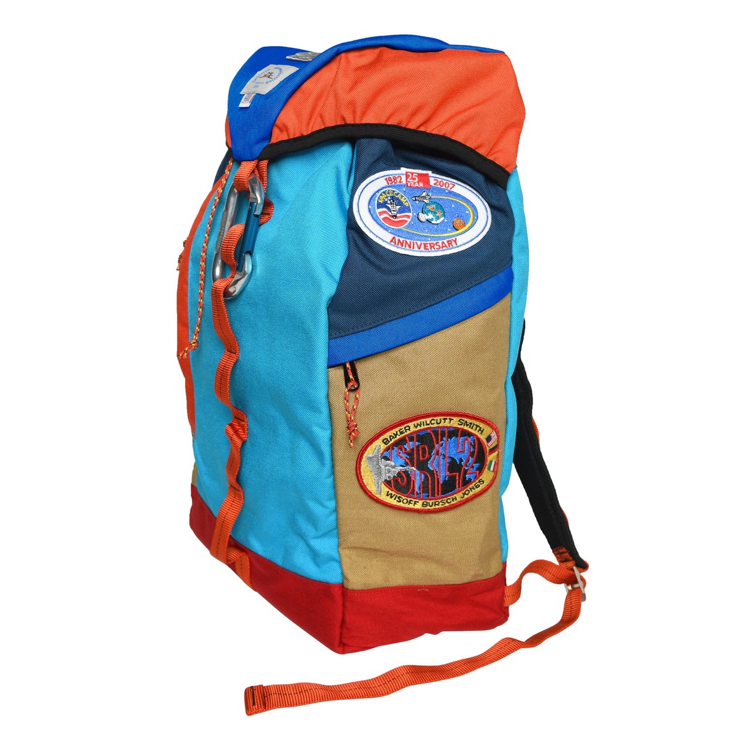 Epperson Mountaineering - Large Climb Pack with Vintage Patches New Royal Turquoise