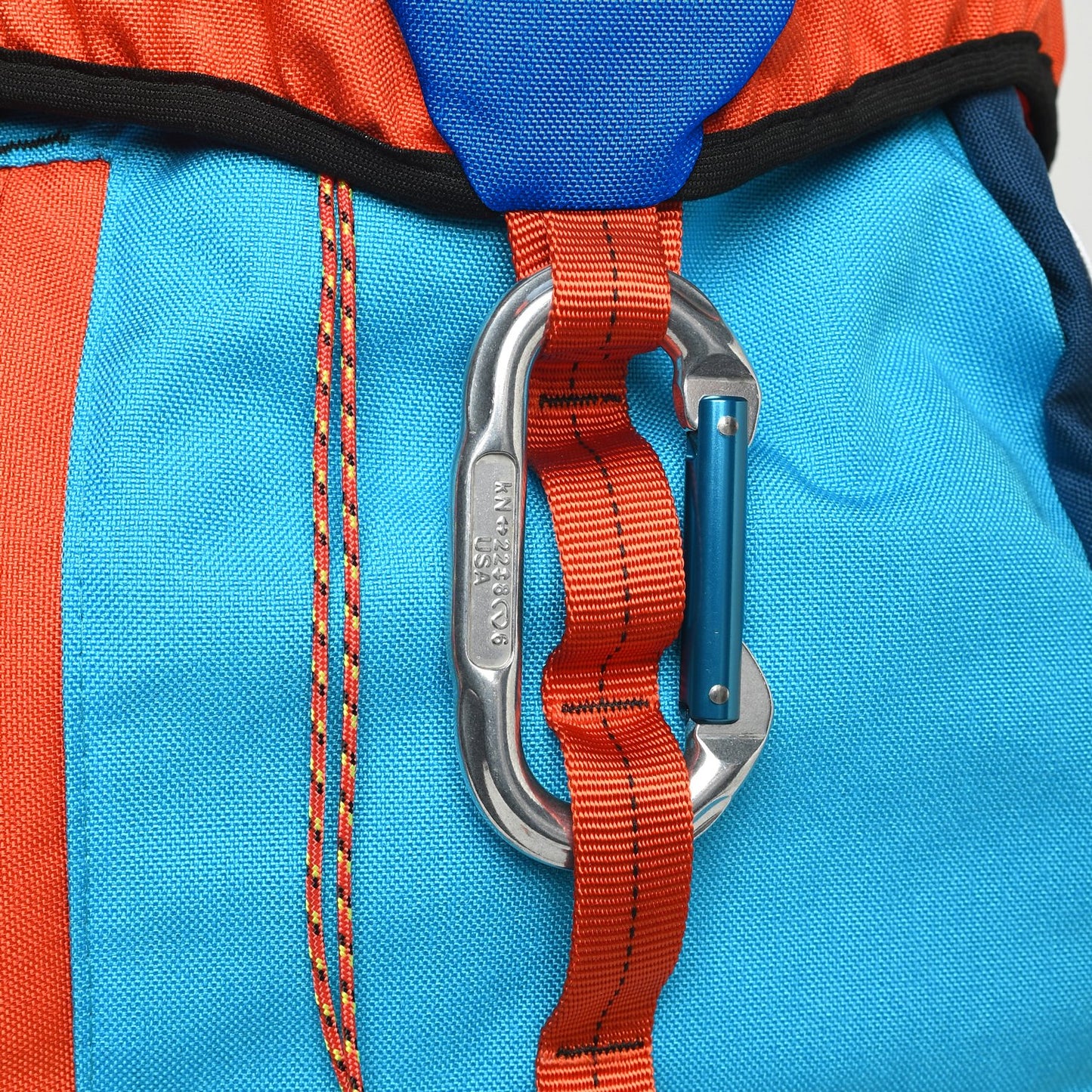 Epperson Mountaineering - Large Climb Pack with Vintage Patches New Royal Turquoise