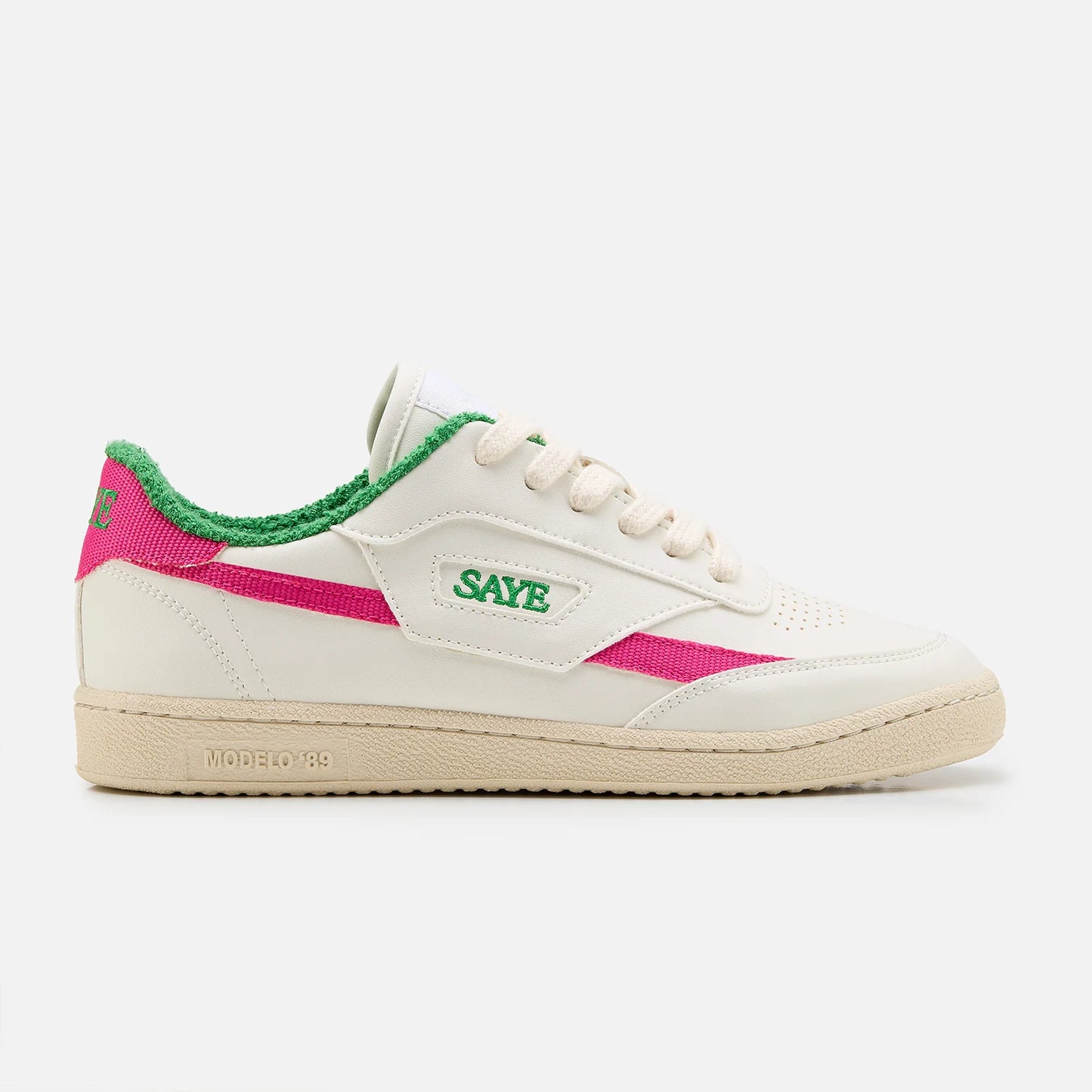 Saye - Sneaker M89 Icon Fuchsia & Jade