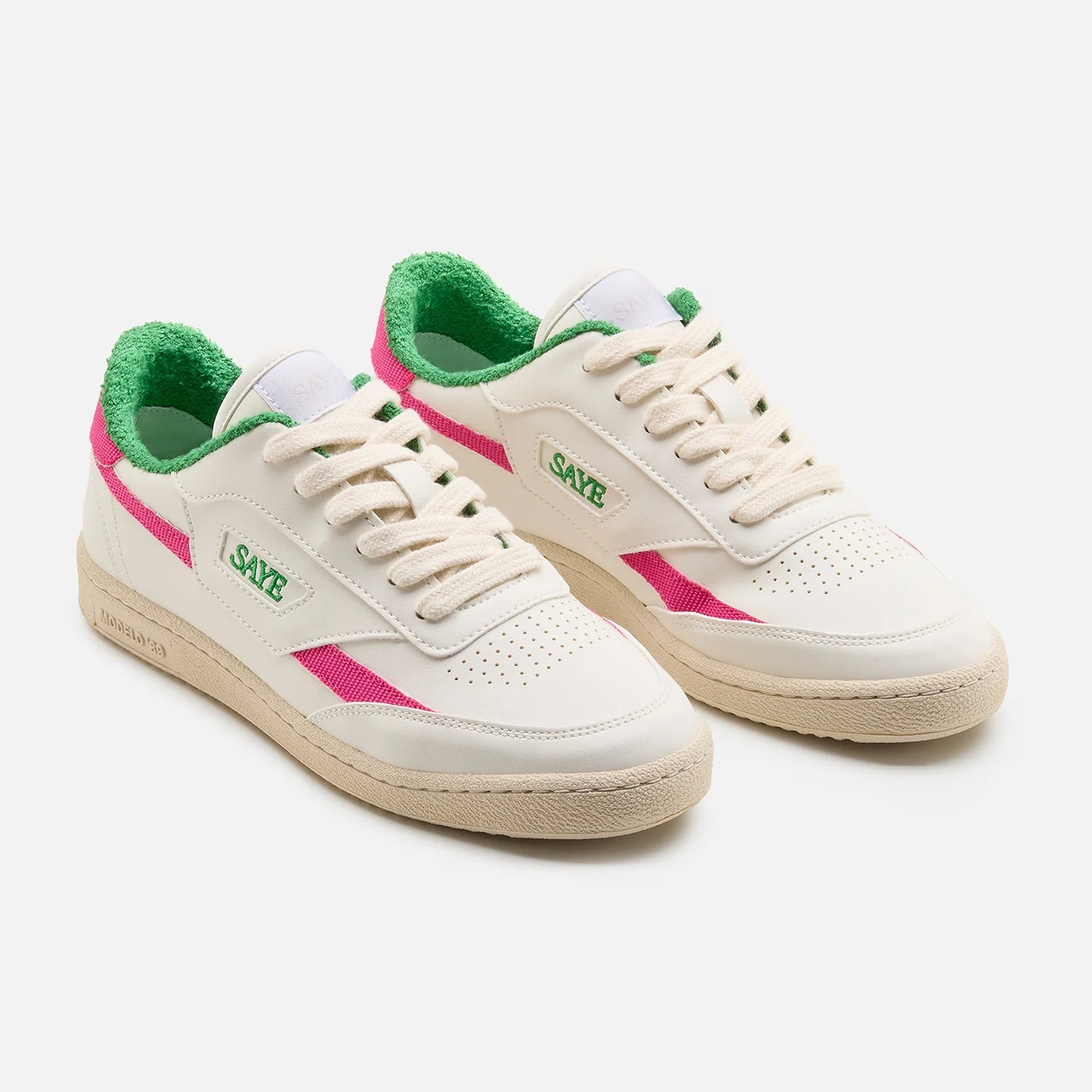 Saye - Sneaker M89 Icon Fuchsia & Jade