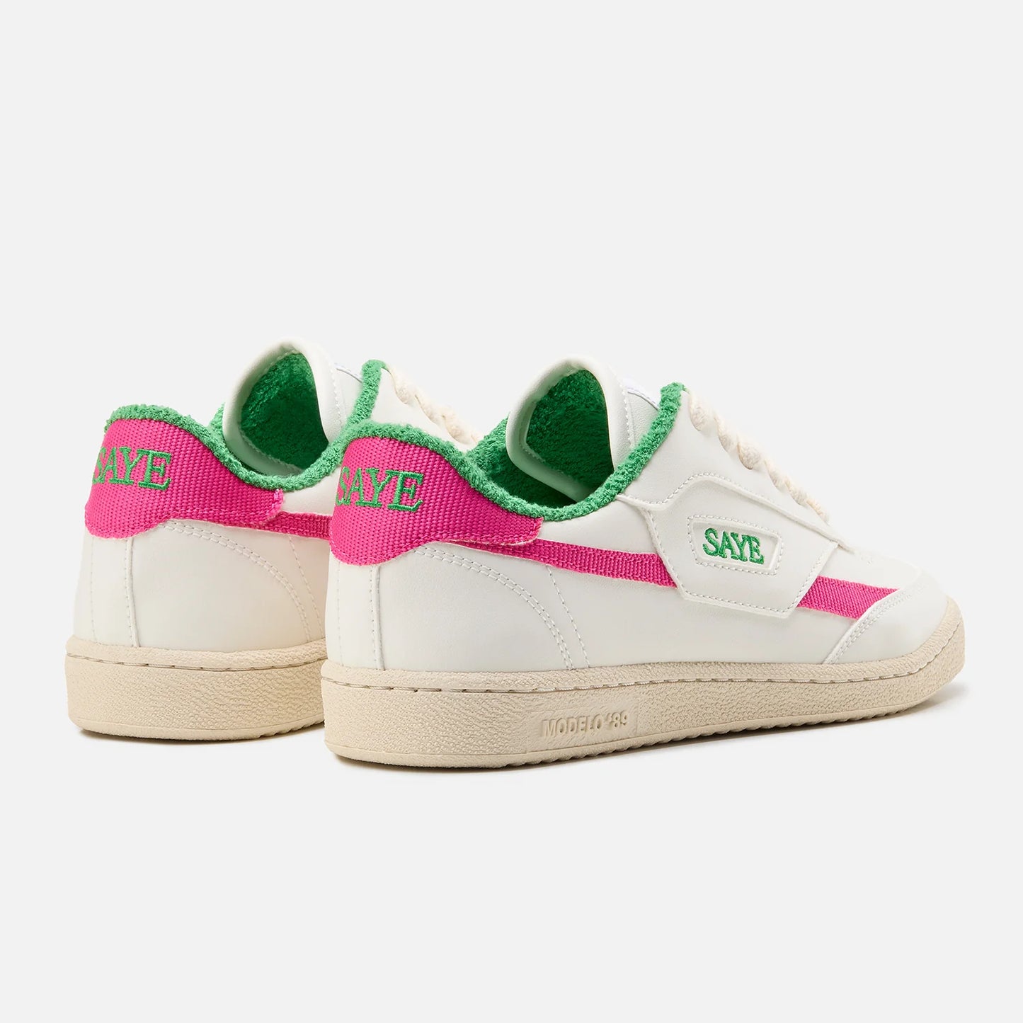 Saye - Sneaker M89 Icon Fuchsia & Jade
