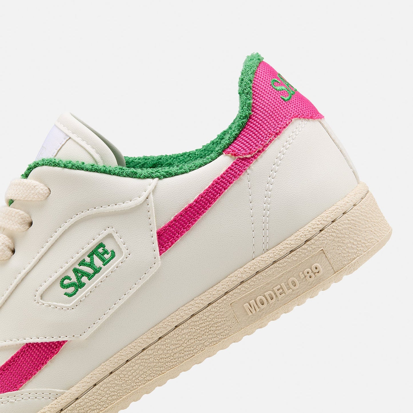 Saye - Sneaker M89 Icon Fuchsia & Jade