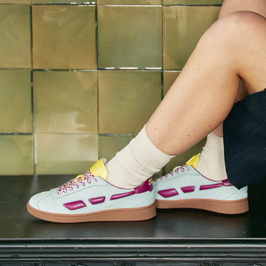 Saye - Sneaker M70 Jazzy Sky & Mulberry