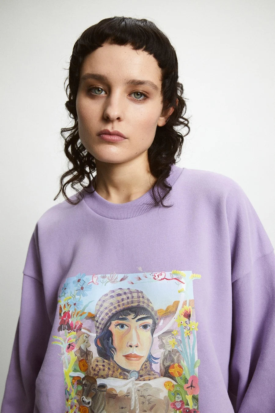 Rita Row - Sweatshirt Wellman Purple