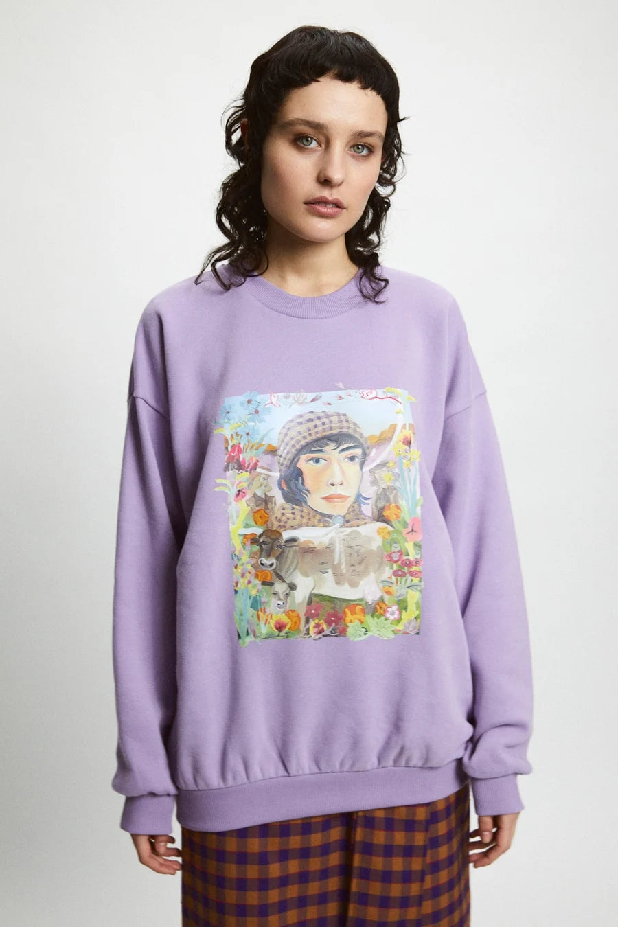 Rita Row - Sweatshirt Wellman Purple