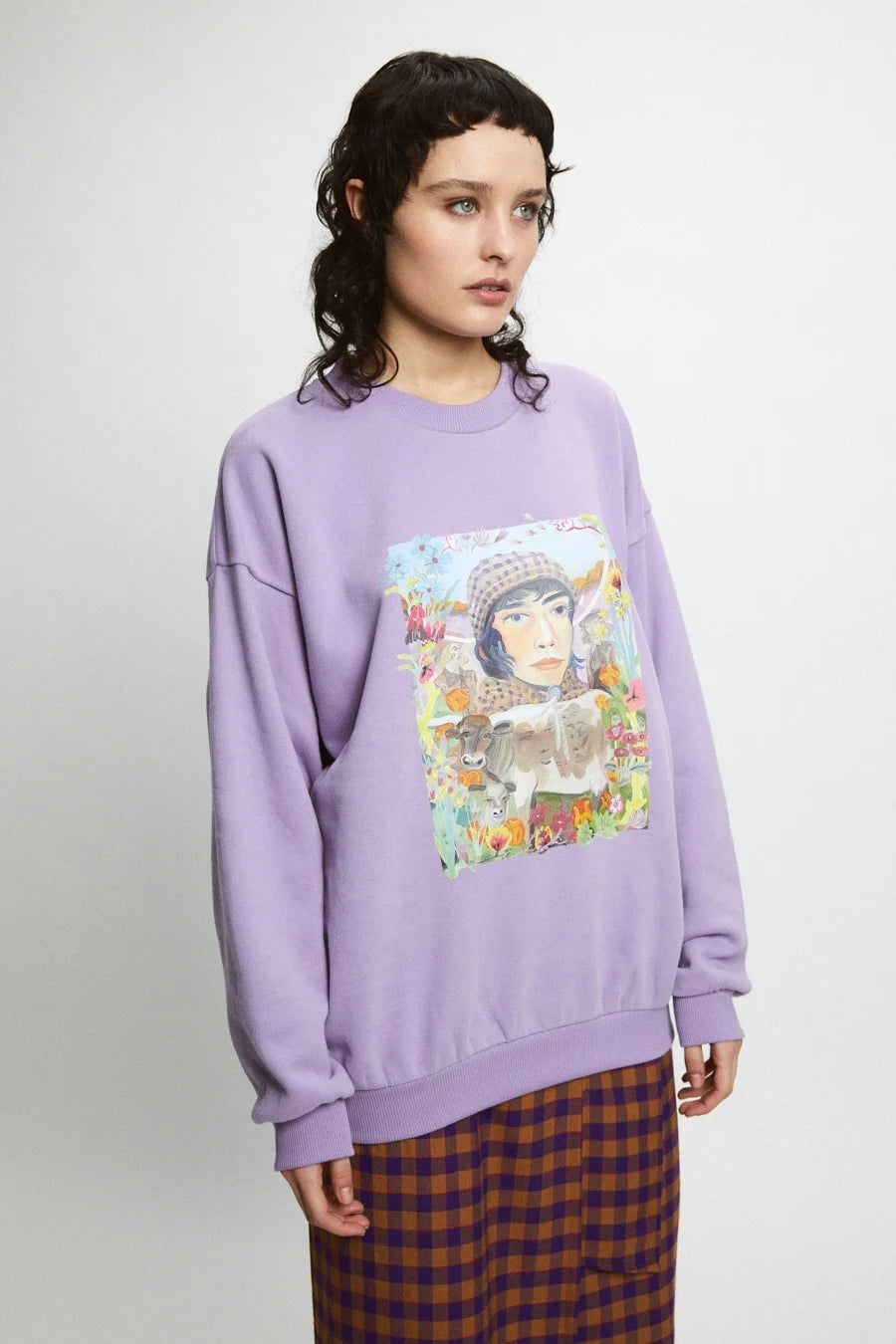 Rita Row - Sweatshirt Wellman Purple