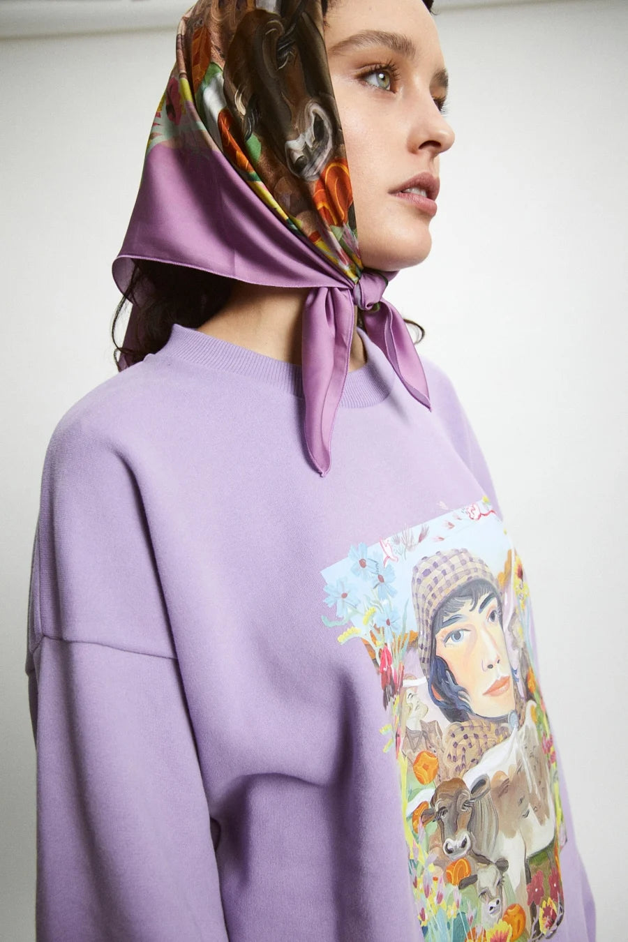 Rita Row - Sweatshirt Wellman Purple