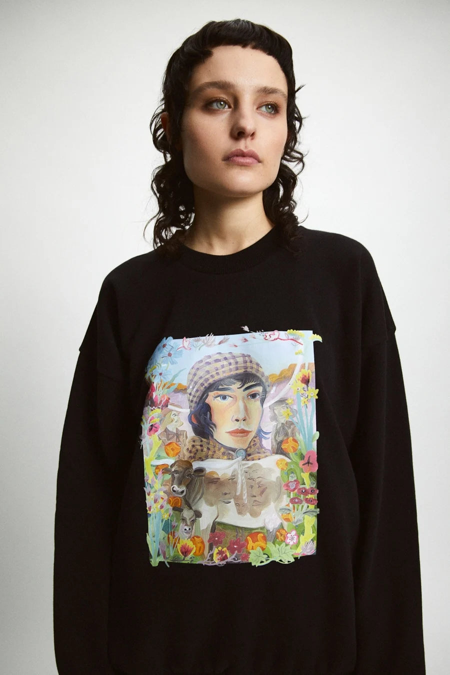 Rita Row - Sweatshirt Wellman Black