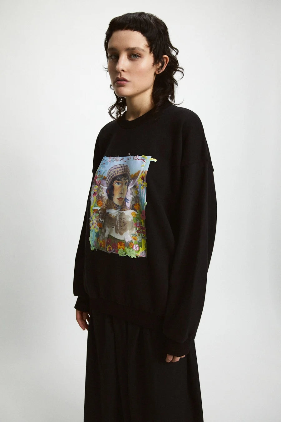 Rita Row - Sweatshirt Wellman Black