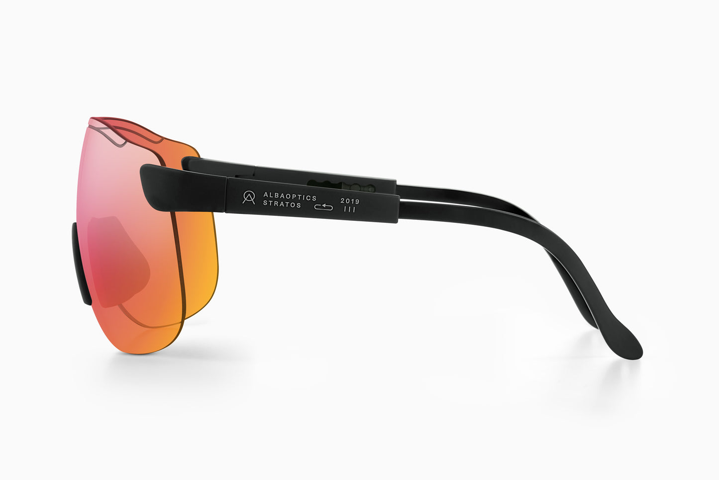 Alba Optics - Sunglasses STRATOS BLK VZUM LAVA