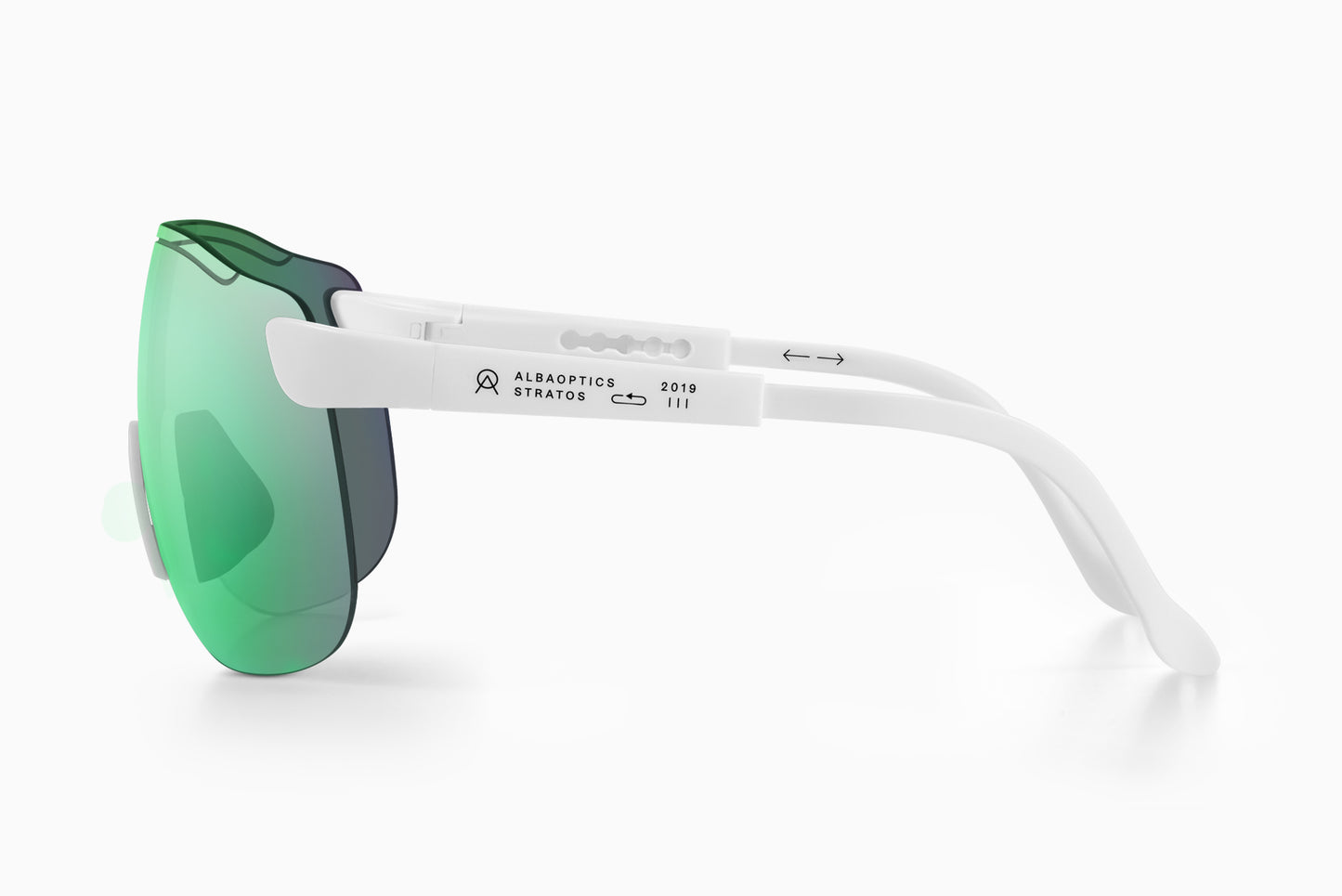Alba Optics - Sunglasses STRATOS WHT VZUM FLENS BTL