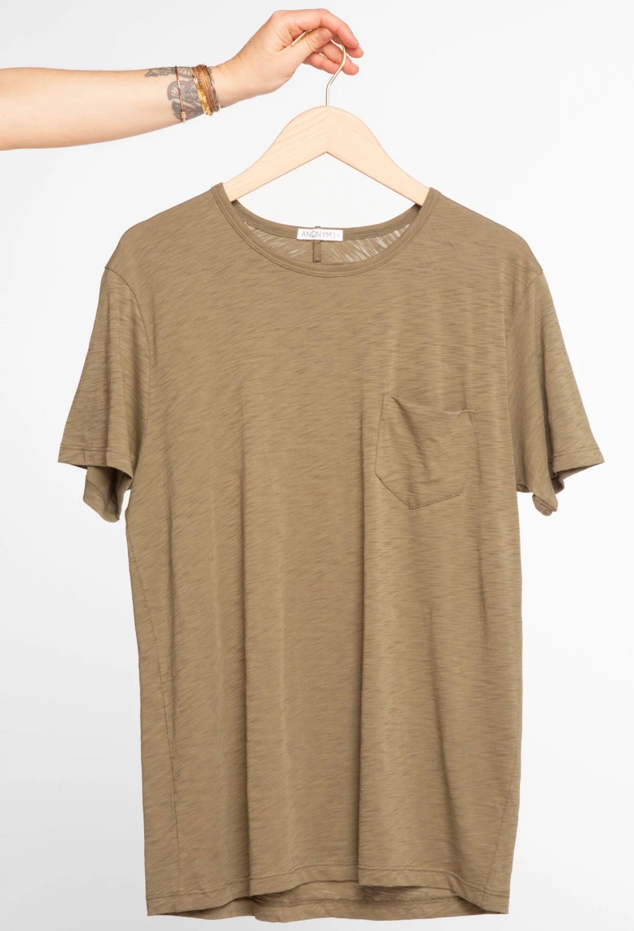 Anonym - T-shirt Hector Olive Flamme