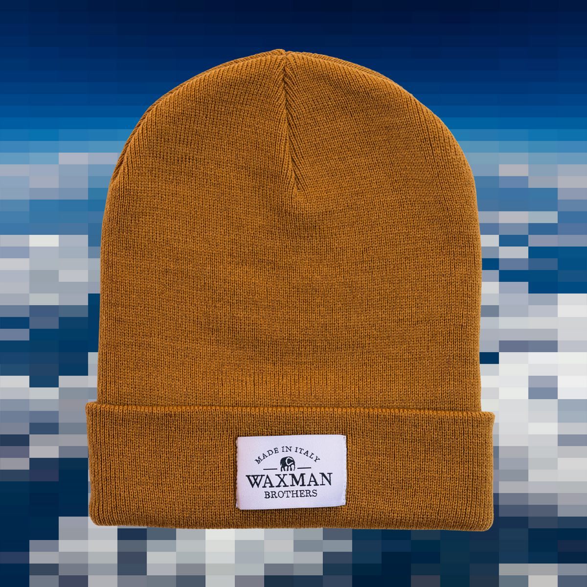 Waxman Brothers - Beanie Made in Italy Olive