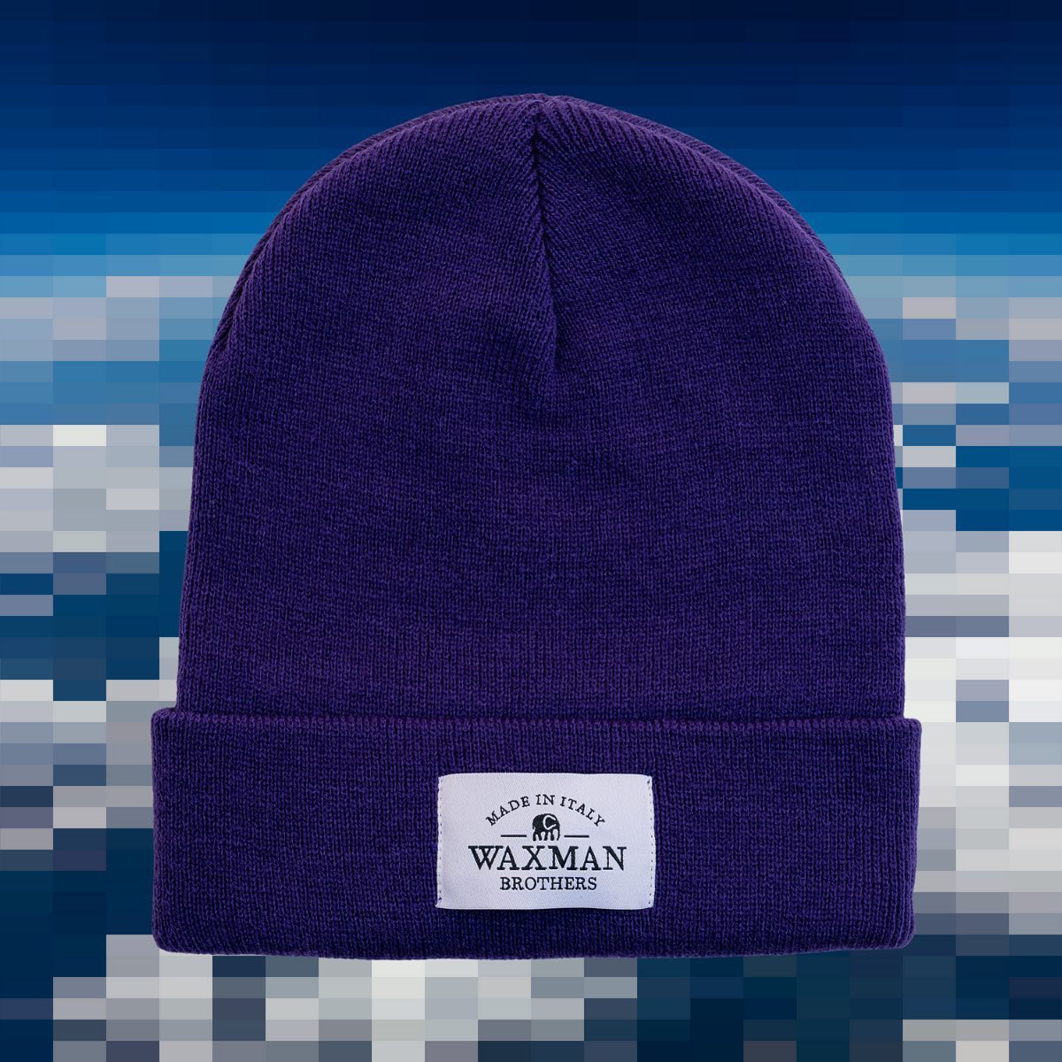 Waxman Brothers - Beanie Made in Italy Violet