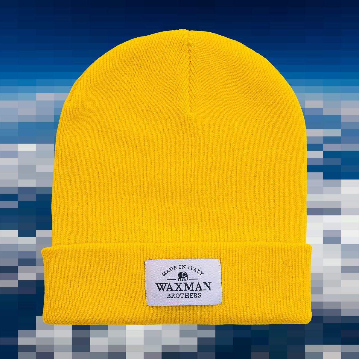 Waxman Brothers - Beanie Made in Italy Yellow