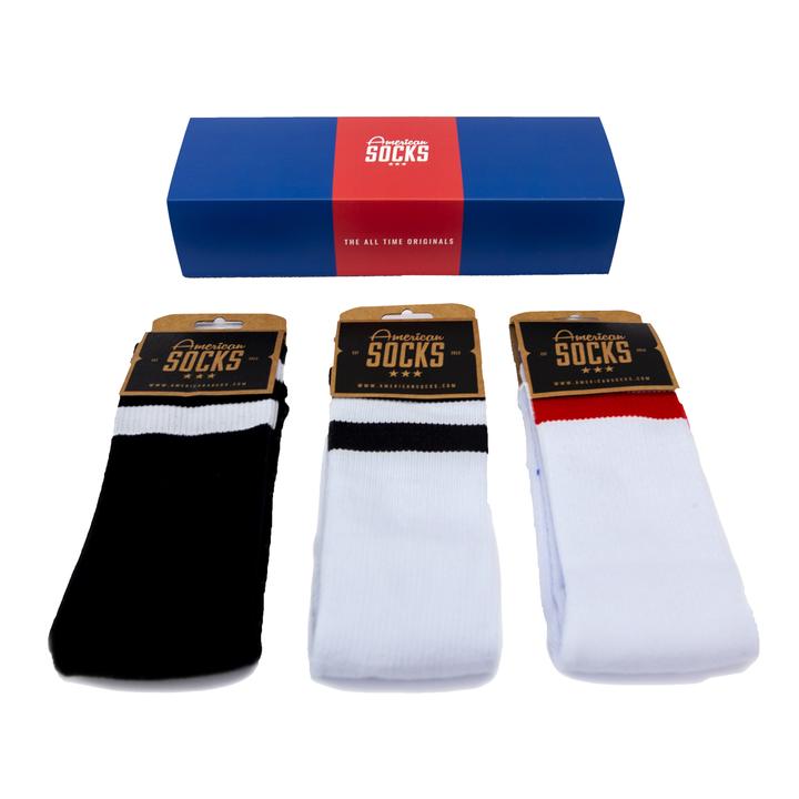 American Socks - Socks Back in Black I Mid High
