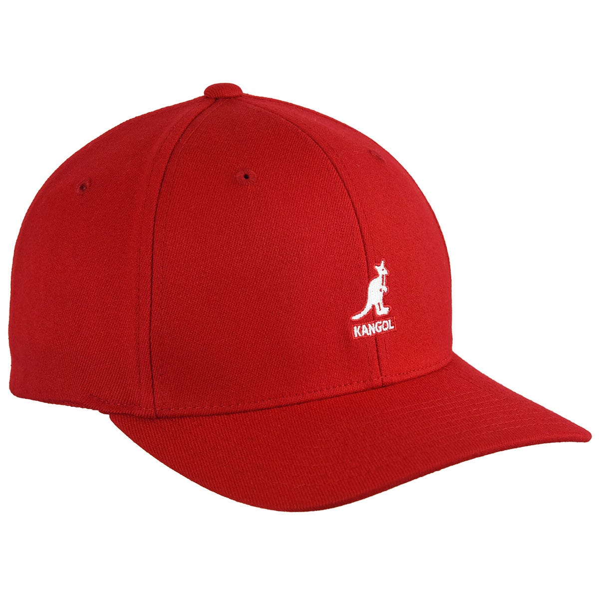 Kangol - Hat Wool Flexit Baseball Rojo