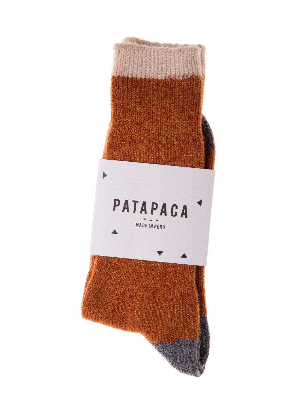 Patapaca - Sock Ladrillo Melange Orange