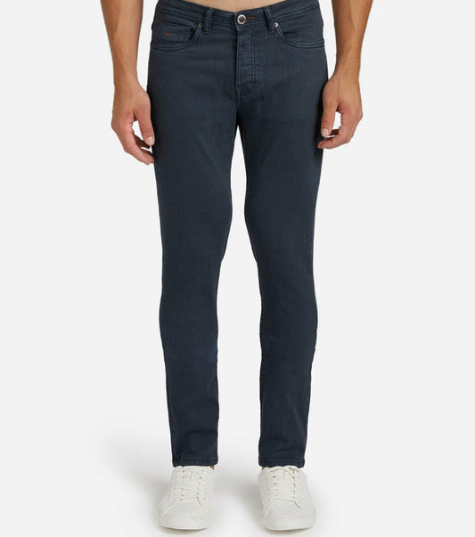Cotton Belt - Trouser Jeans 5 Pockets Slim Black