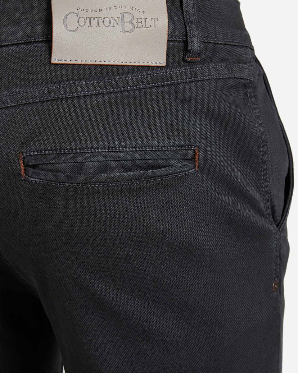 Cotton Belt - Trouser Chino Smith Slim Fit Black