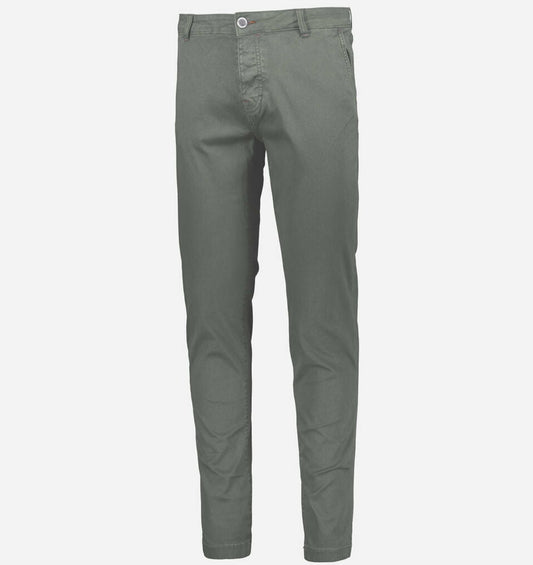 Cotton Belt - Trouser Chino Smith Slim Fit Military Green