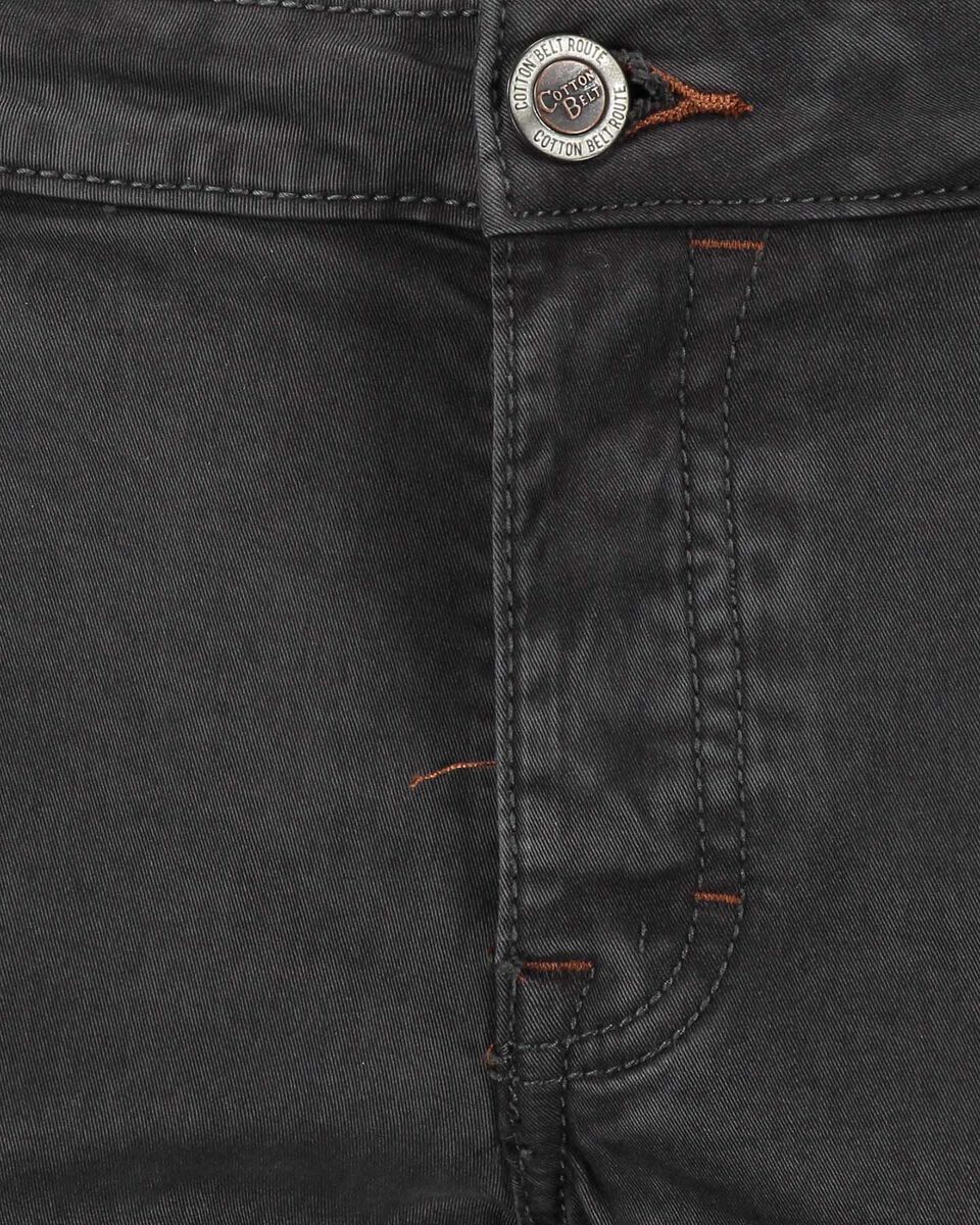 Cotton Belt - Trouser Chino Smith Slim Fit Dark Shadow