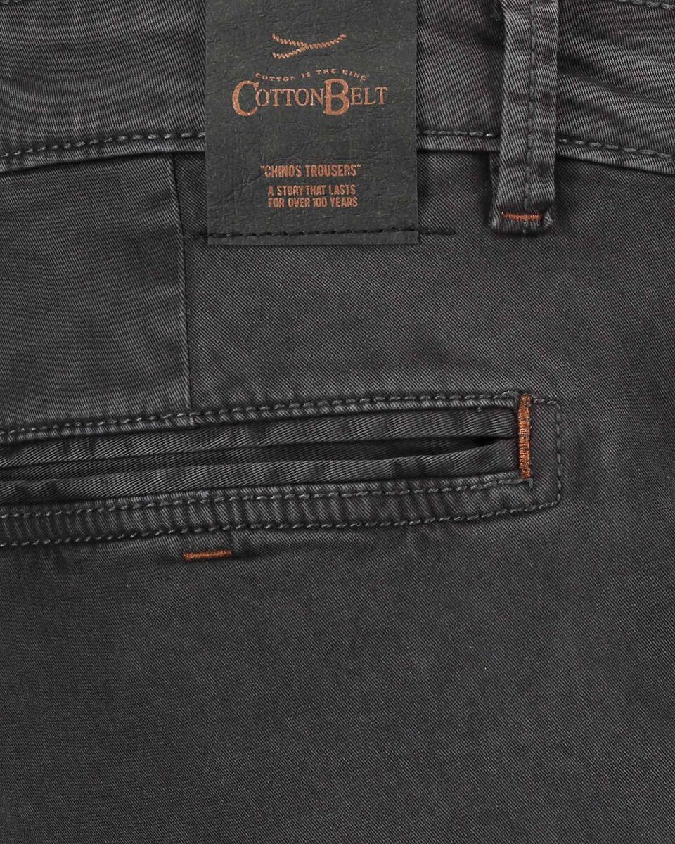 Cotton Belt - Trouser Chino Smith Slim Fit Dark Shadow
