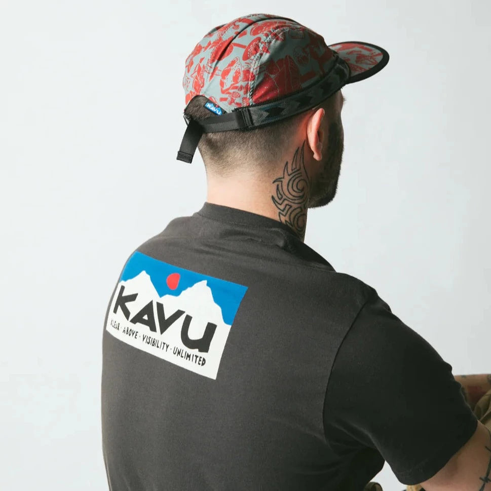 Kavu - T-Shirt Klear Above Etch Art Black Licorice