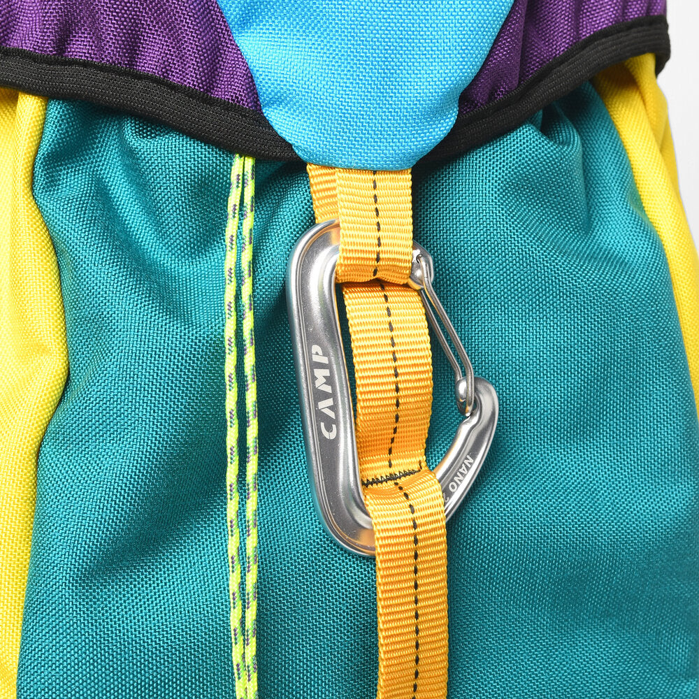 Epperson Mountaineering - Medium Climb Pack W/Vintage Patches NASA Turquoise/Peacock