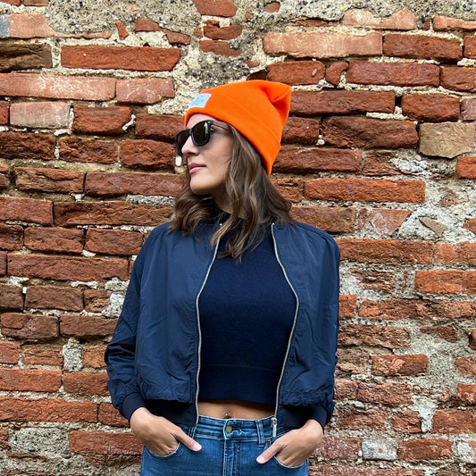 Waxman Brothers - Beanie Made in Italy Orange