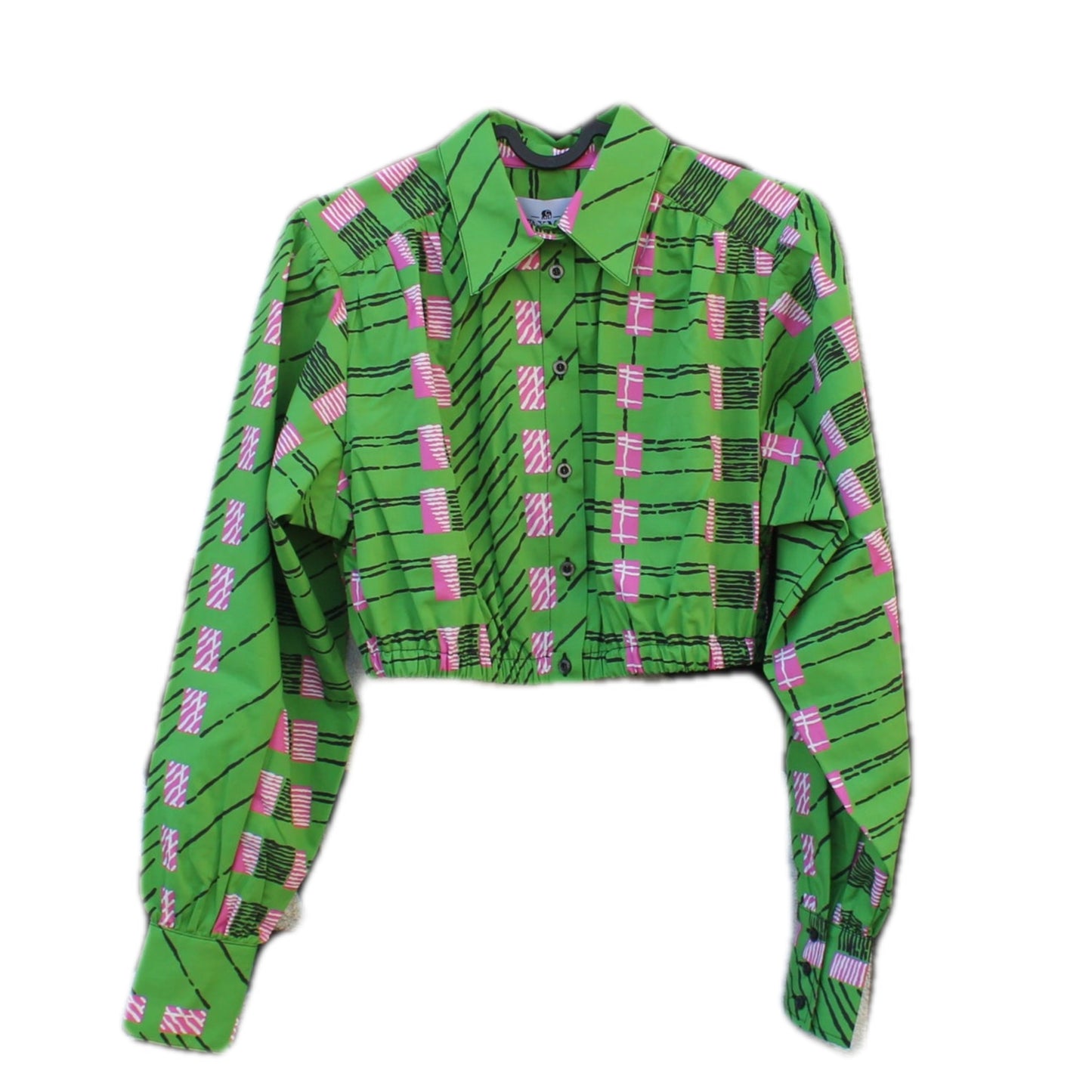 Waxman Brothers - Shirt Fantasia Green Mini code 240
