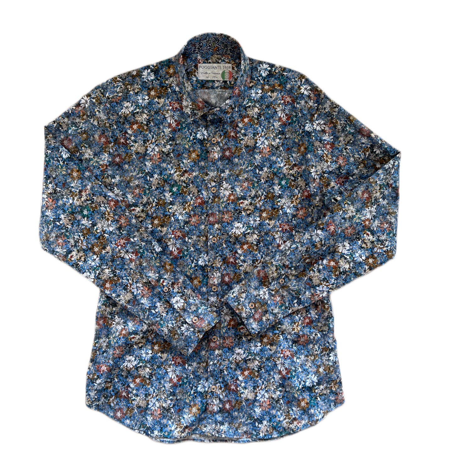 Poggianti 1958 - Shirt Soiana Floral Patterned