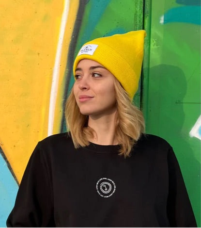 Waxman Brothers - Beanie Made in Italy Yellow