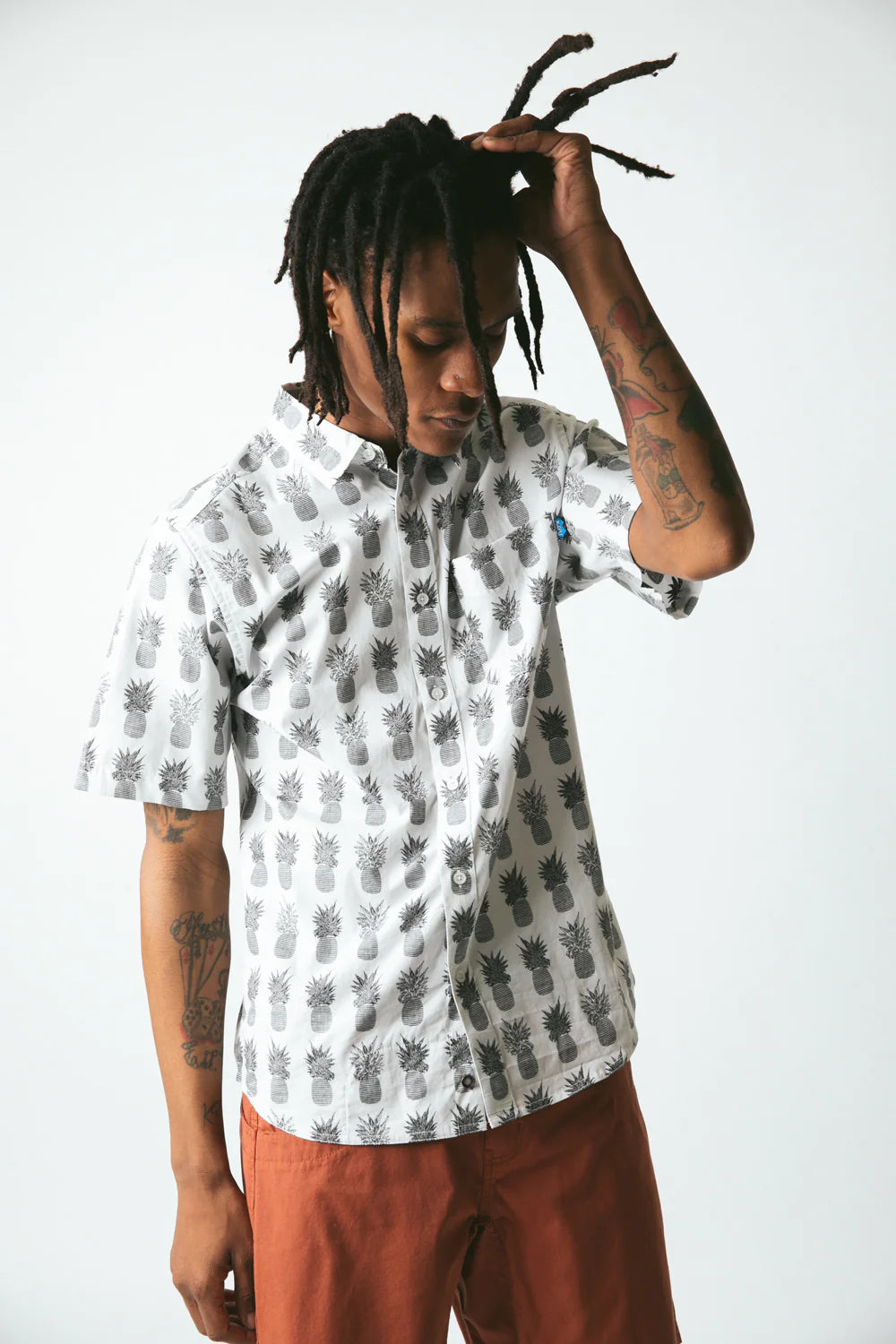 Kavu - Shirt Topspot Pineapple Line Up