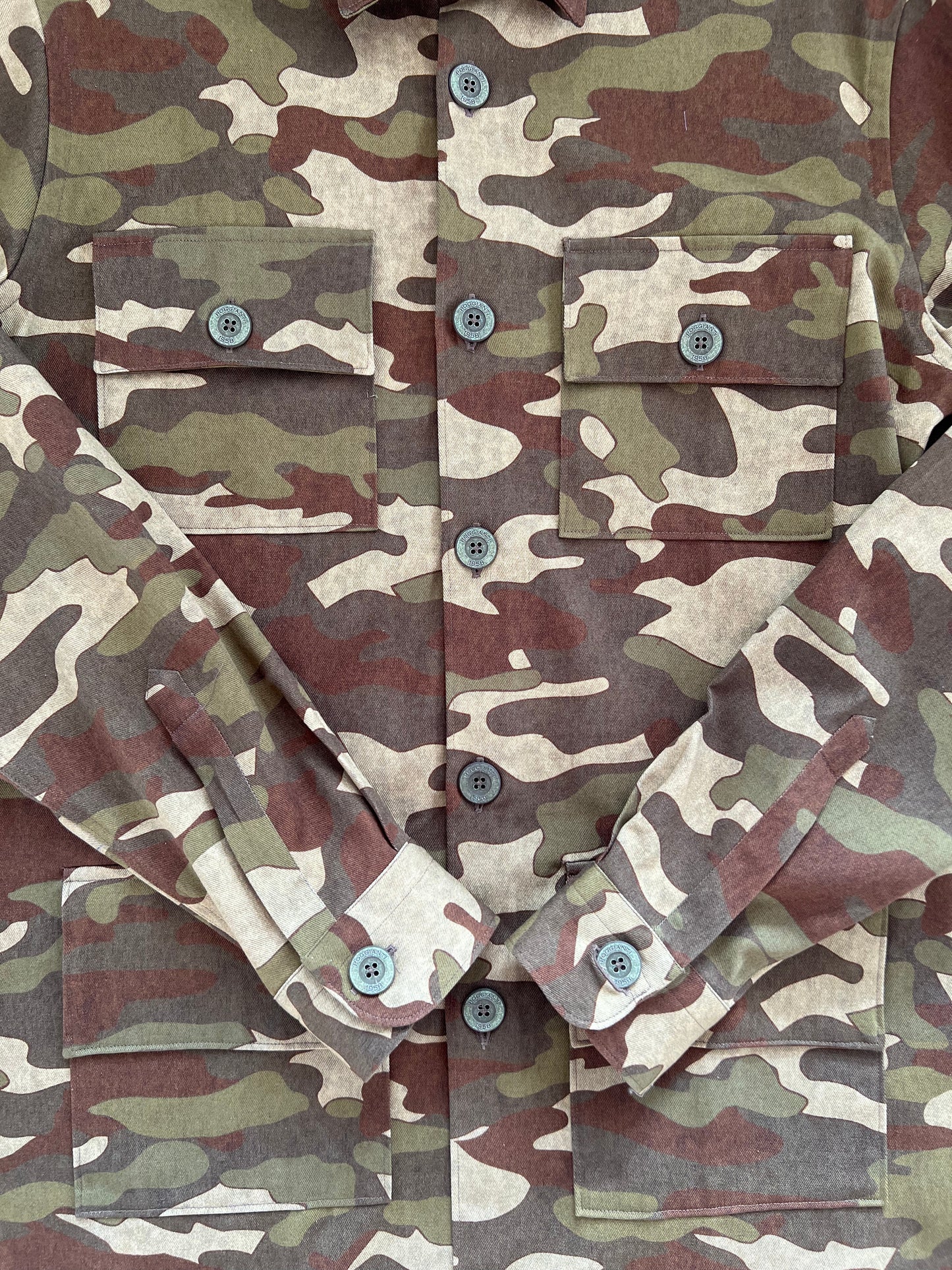 Poggianti 1958 - Shirt Jacket Montisi Camo Military