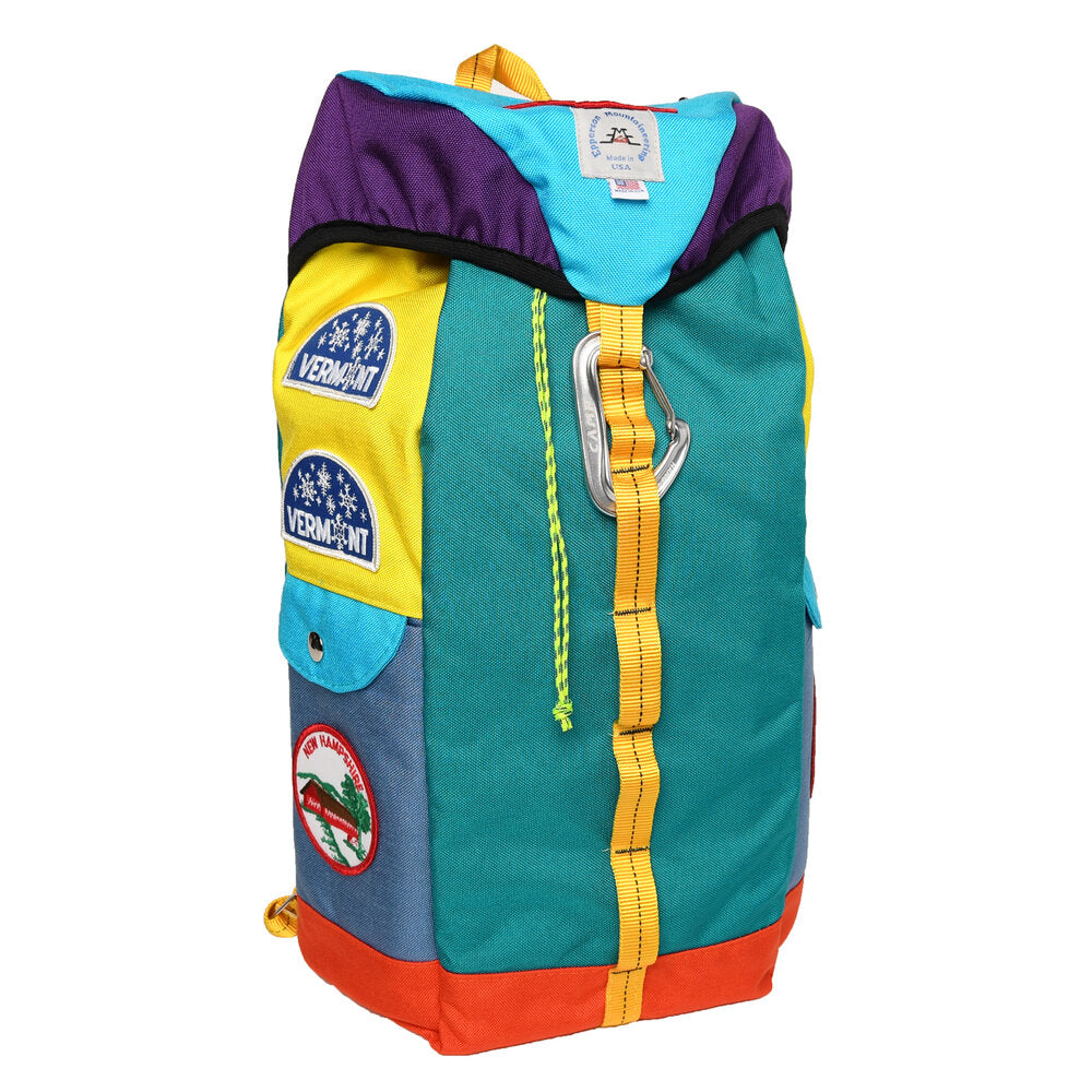 Epperson Mountaineering - Medium Climb Pack W/Vintage Patches NASA Turquoise/Peacock